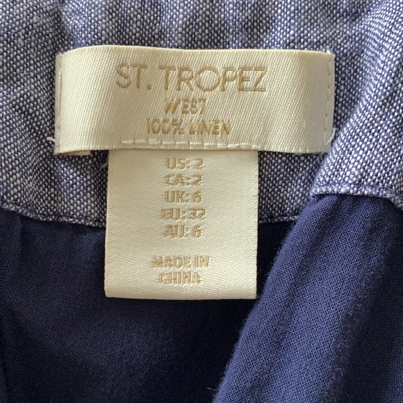 Linen Wide Leg Jumpsuit - Picture 5 of 5